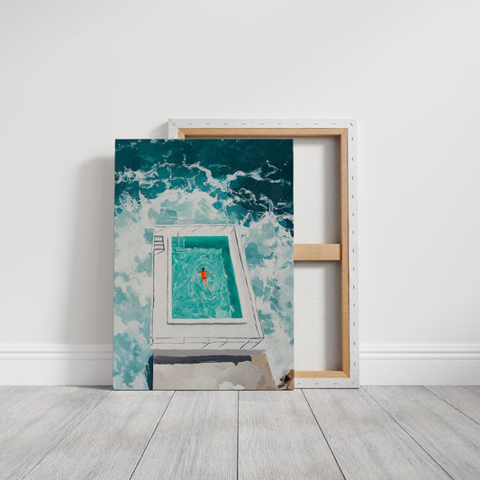 Ocean Pool Catches Summer's Float