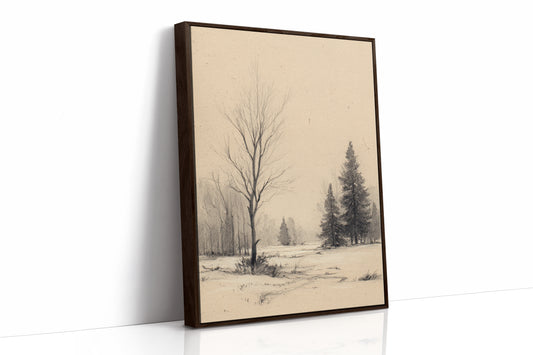 When Silence Paints the Frost