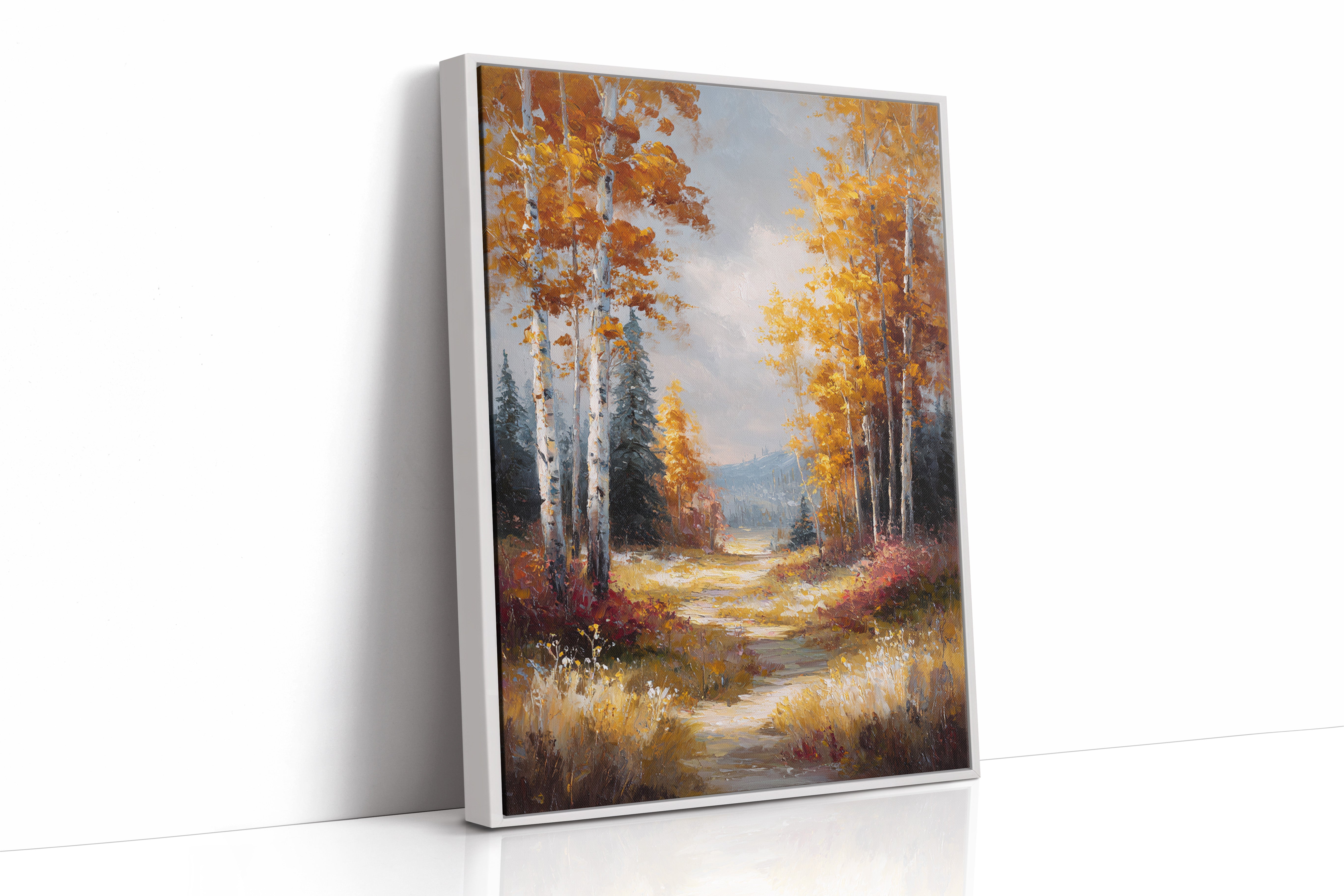Path Through Golden Leaves