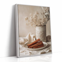 Cinnamon Sticks and Dried Blossoms