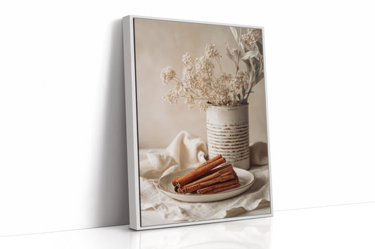 Cinnamon Sticks and Dried Blossoms
