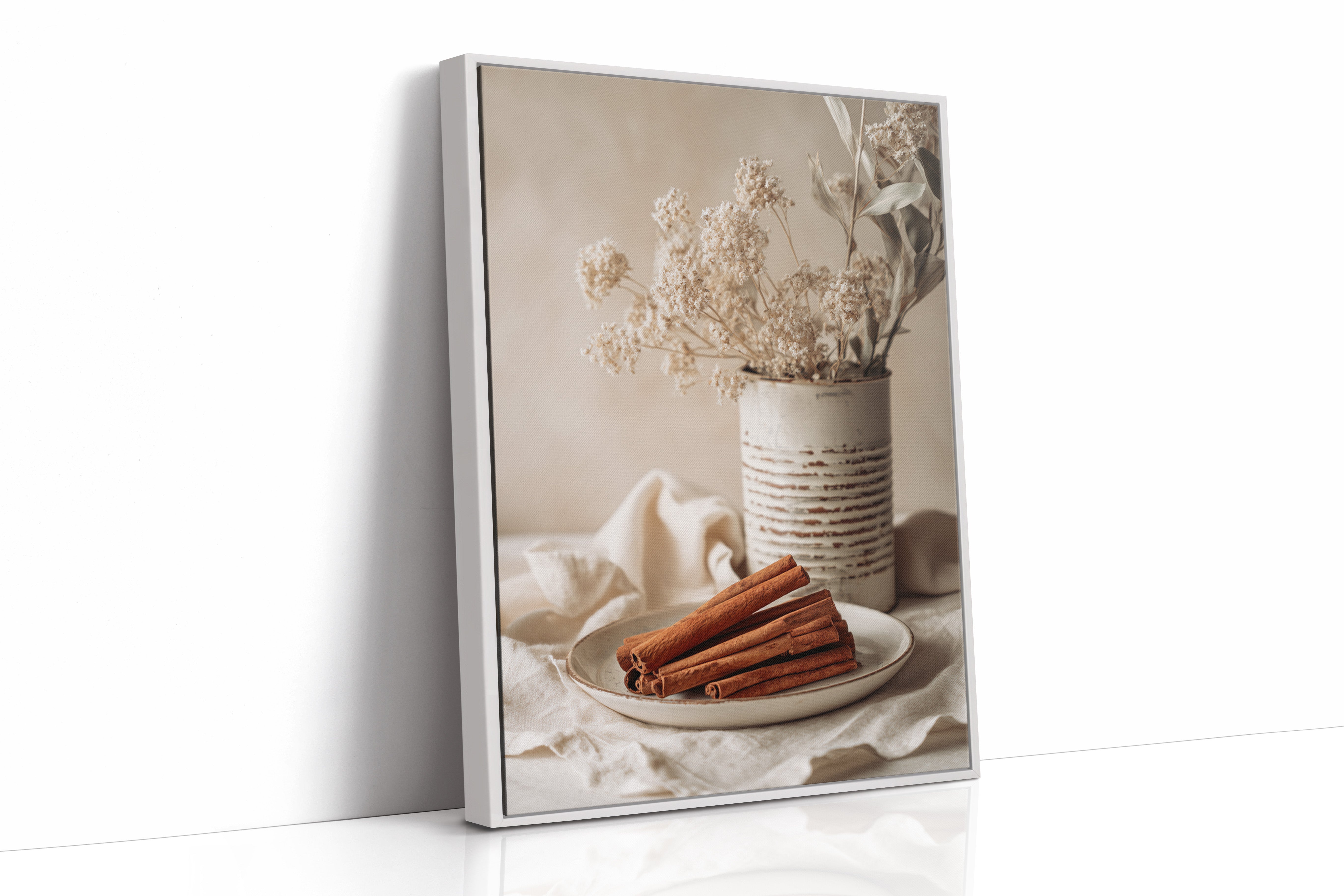 Cinnamon Sticks and Dried Blossoms