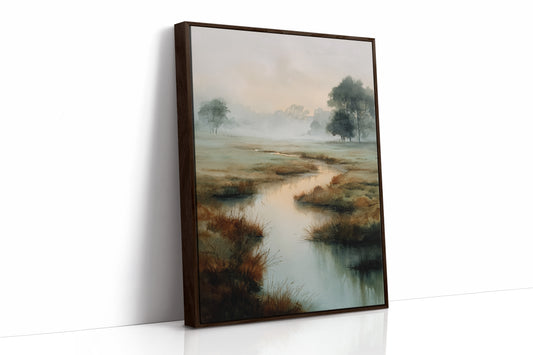Morning Mist Over Still Waters