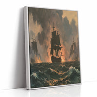 Ghost Fleet On Burning Seas