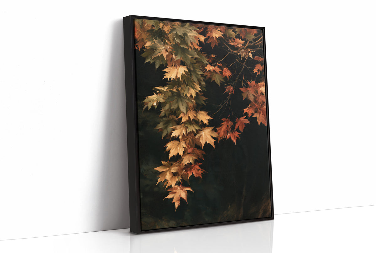 Fall Foliage, Hanging On For Dear Life