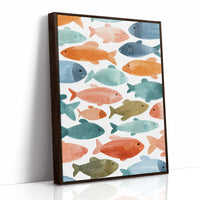 Currents of Color Beneath Waves