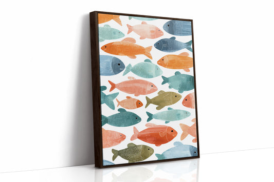 Currents of Color Beneath Waves