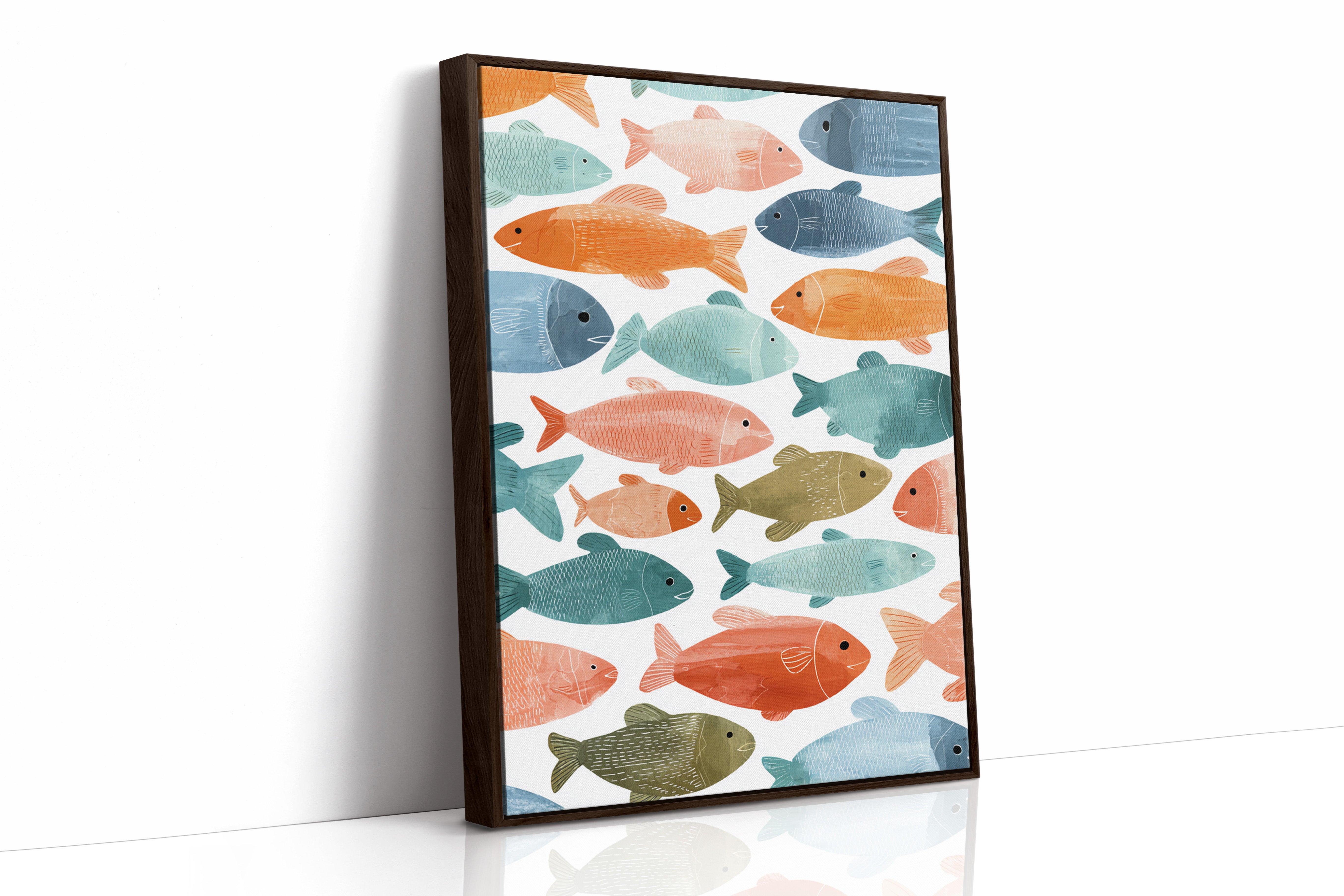 Currents of Color Beneath Waves