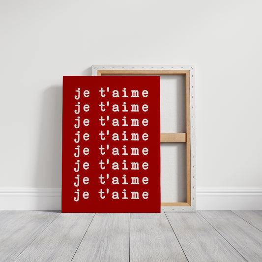 French Love Letters Paint Forever