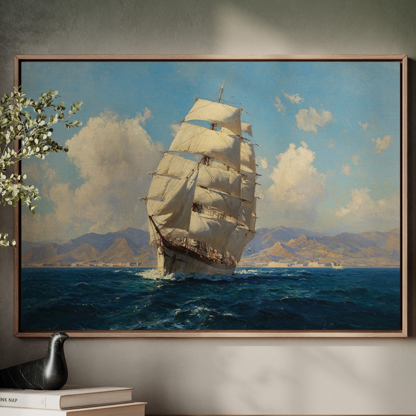 Tall Ship Charts Mediterranean Dreams