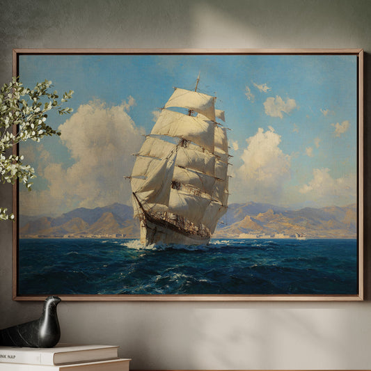 Tall Ship Charts Mediterranean Dreams