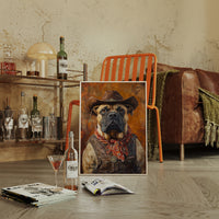 Bullmastiff Sheriff of the High Plains