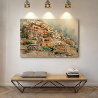 Sunlit Terraces Along Amalfi's Edge