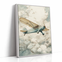 Chasing Horizons in Vintage Blue