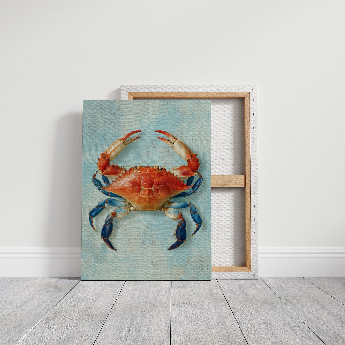 Coastal Guardian In Vibrant Repose