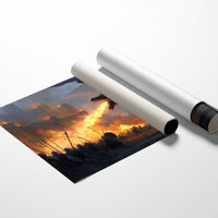 Ancient Flame Against Battle Lines