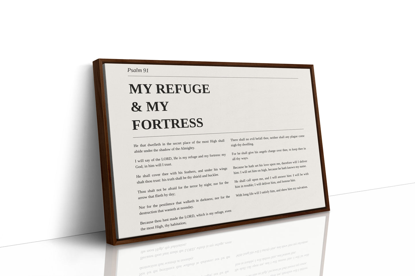 Psalm 91 Editorial Print
