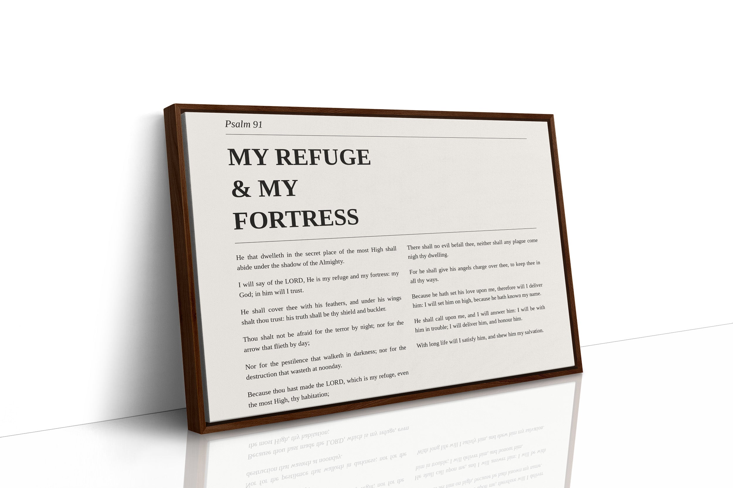 Psalm 91 Editorial Print