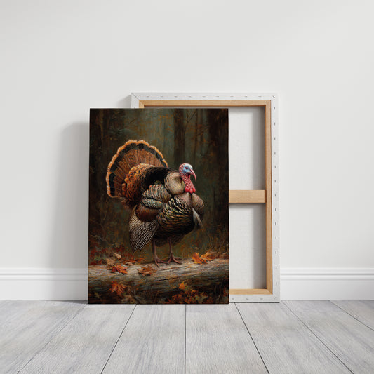 Autumn's Wild Turkey Stands Proud