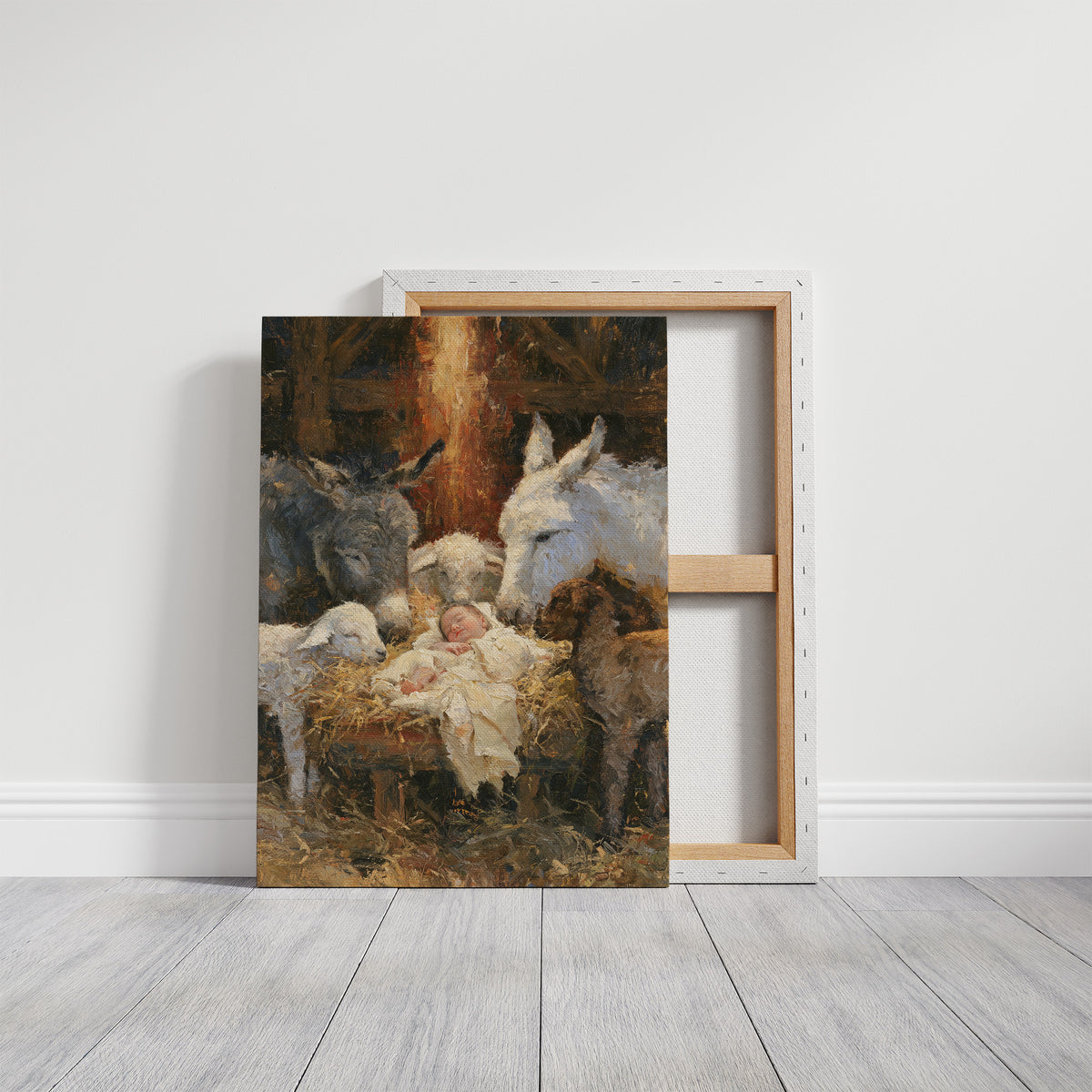 Manger Full of Gentle Watchers