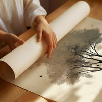 Solitude Beneath Whispering Branches