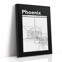 Phoenix, Mapped in Black