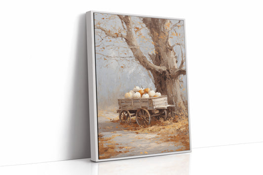 Harvest Bounty Beneath Golden Leaves