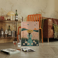 Sunset Stroll in Wildflower Dreams