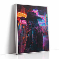 Cowgirl Noir in Neon Lights
