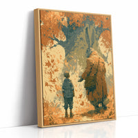 An Offered Hand, An Amber Wood