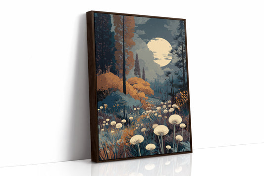 Moonlit Meadow's Gentle Embrace
