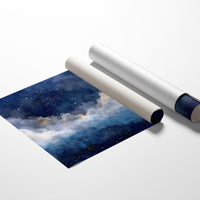 Full Moon Bathes Midnight Waters