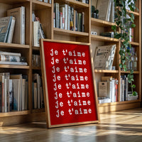 French Love Letters Paint Forever