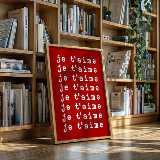 French Love Letters Paint Forever
