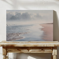 Waves Write Songs In Pink Sand
