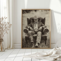 The Chair at Sundown