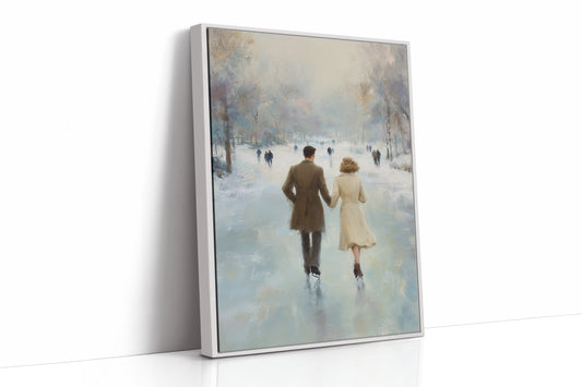 Winter Stroll on Ice
