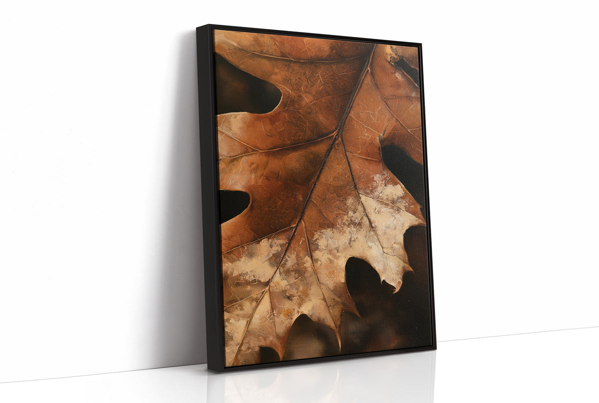 Oak ay, Ready For My Close Up, print in a black frame