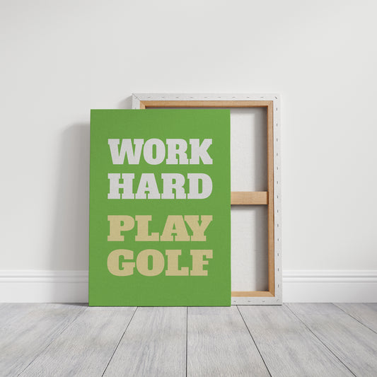 Life Balances On Green Fairways