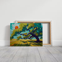 Ancient Oak Dances With Sunlight