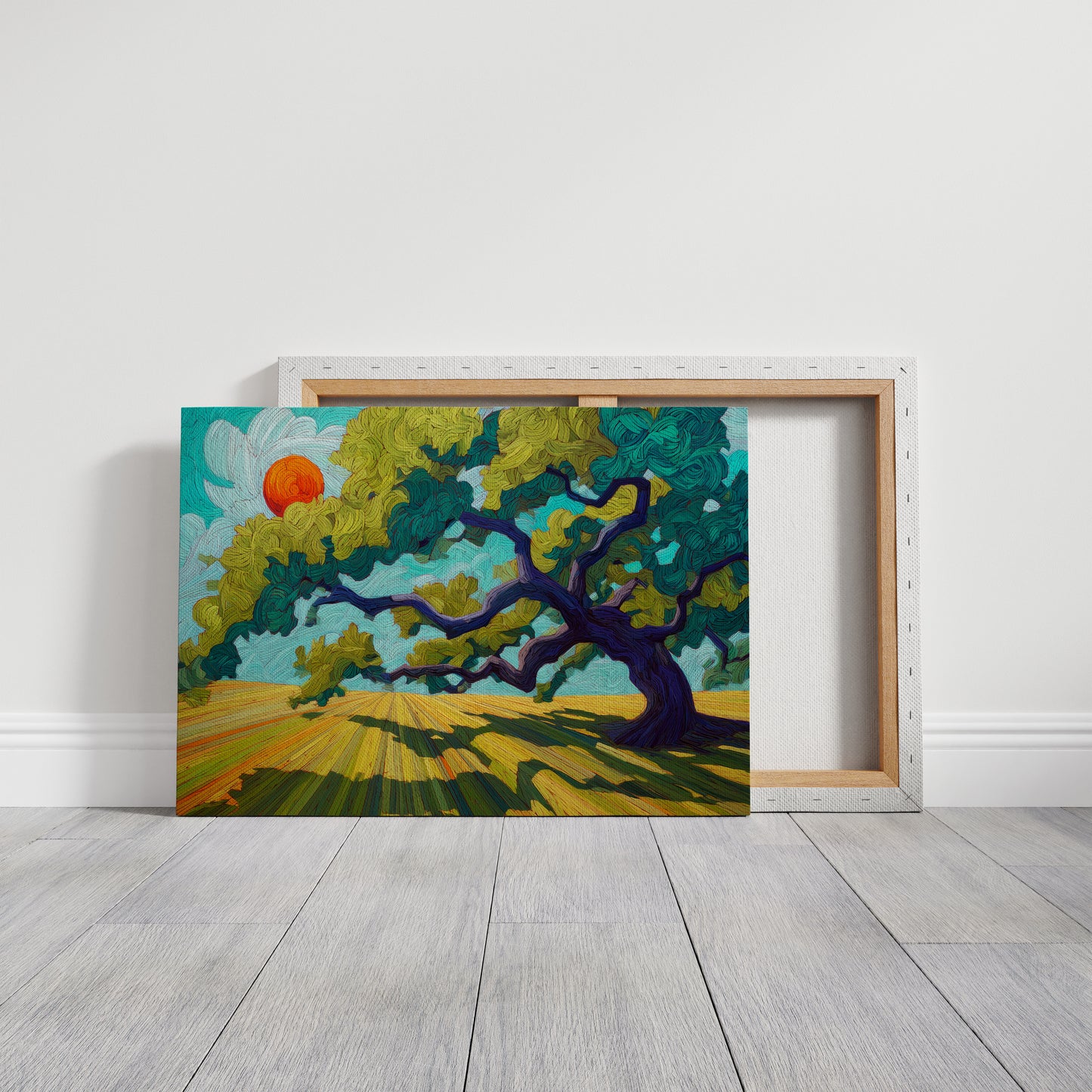 Ancient Oak Dances With Sunlight