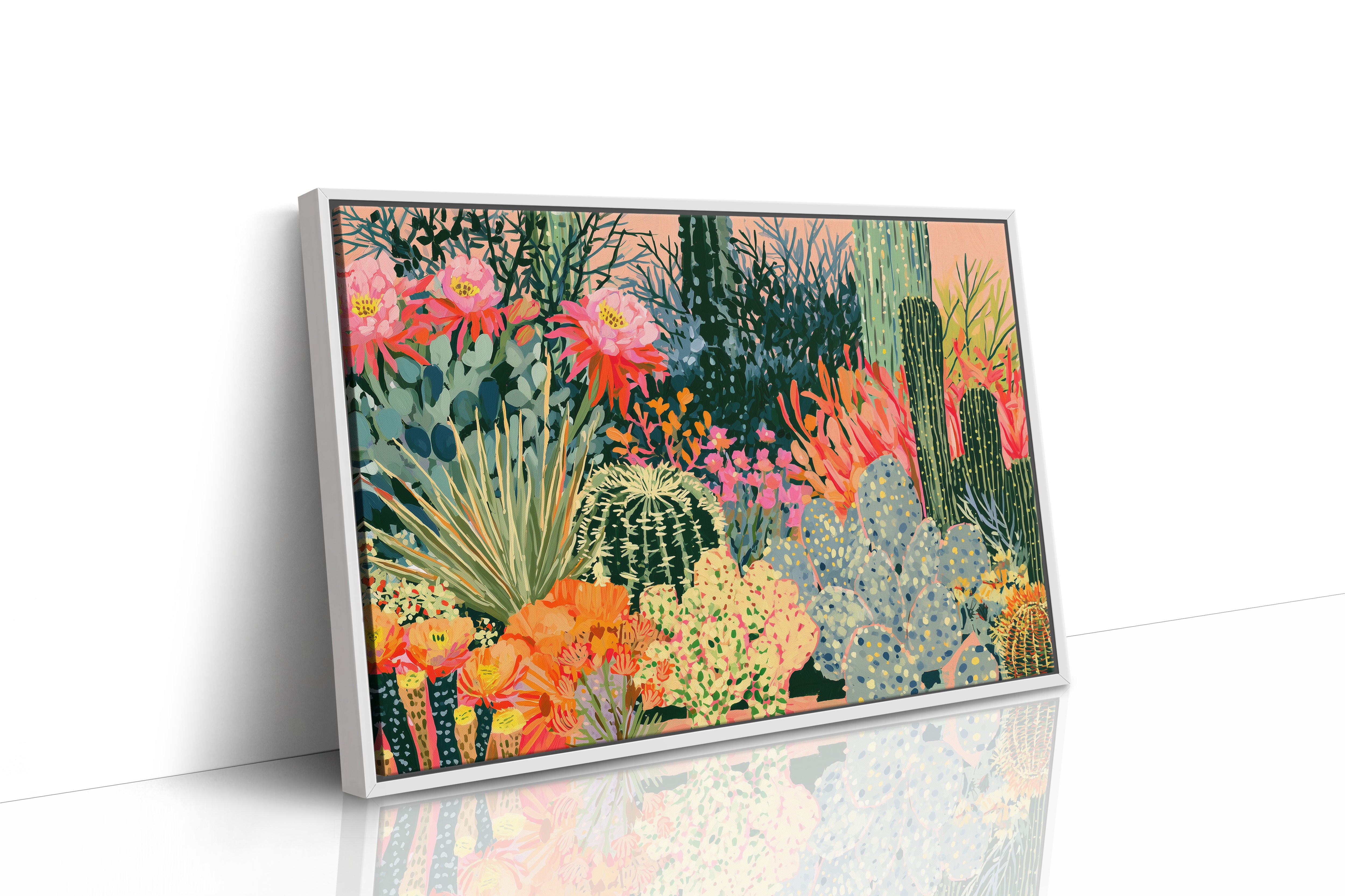 Blooming Cactus Garden
