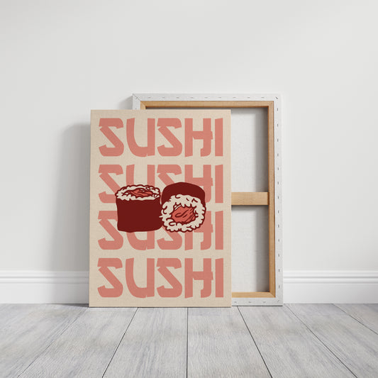 Fresh Rolls Dance In Coral Light