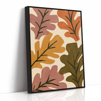 Big Leaf Energy, print in a black frame