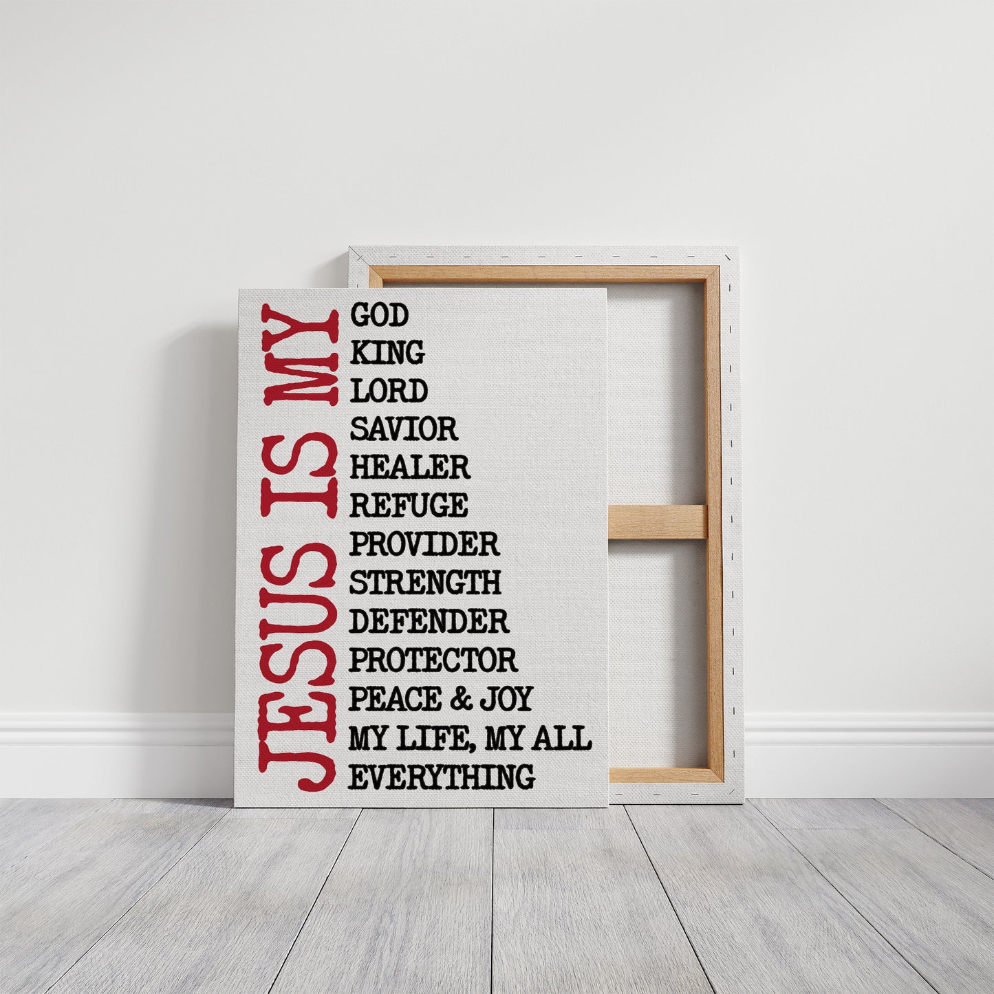 Faith Spelled In Bold Truth