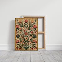 Pomegranate Folk Tapestry
