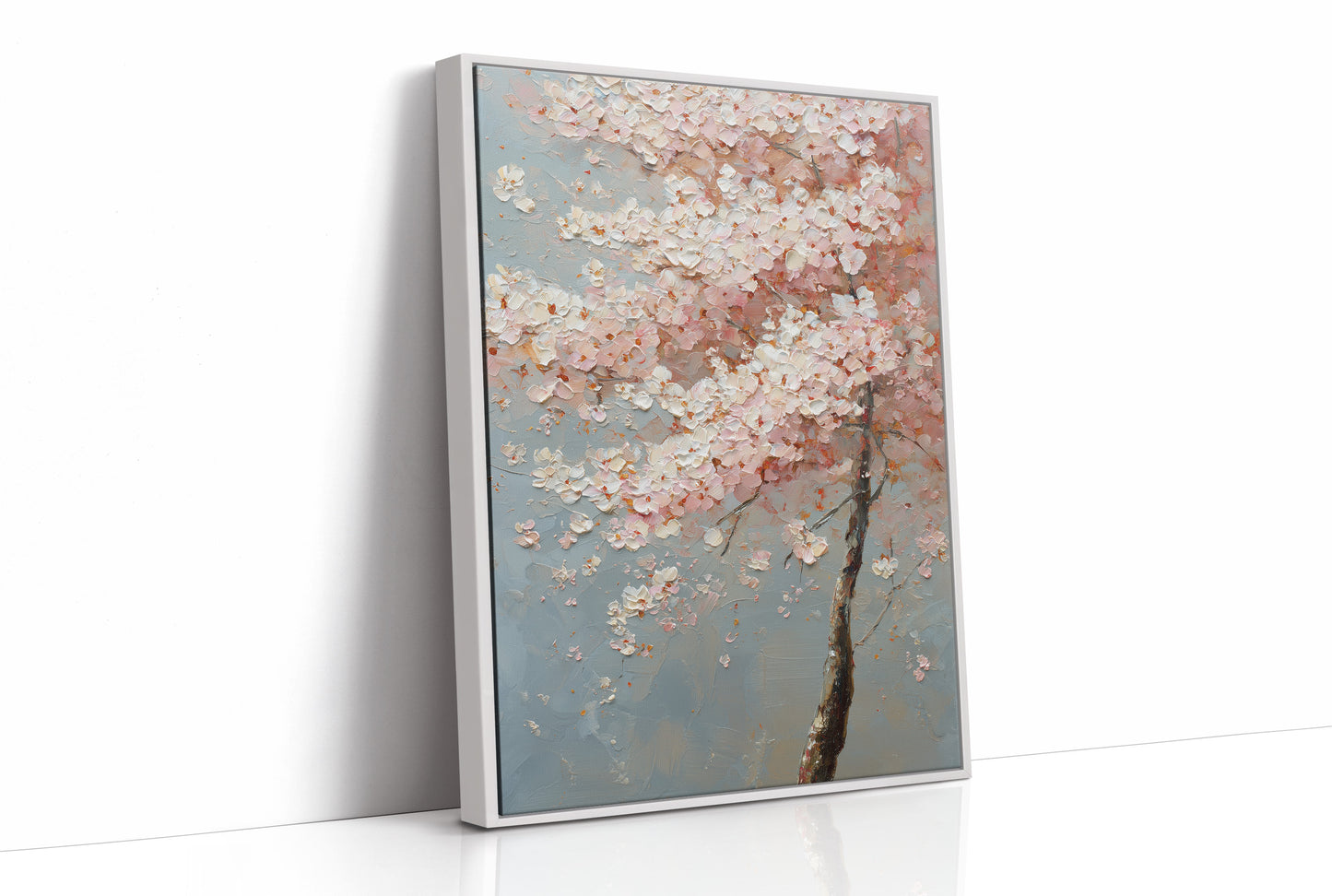 Cherry Blossoms Dance In Morning Light