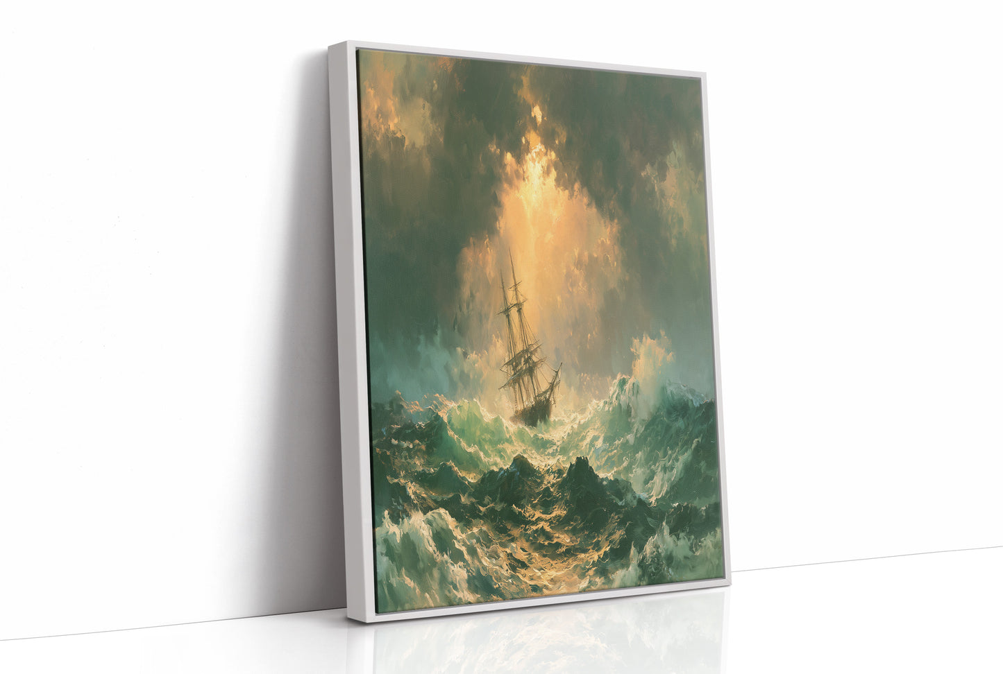 Small Ship, Towering Sea