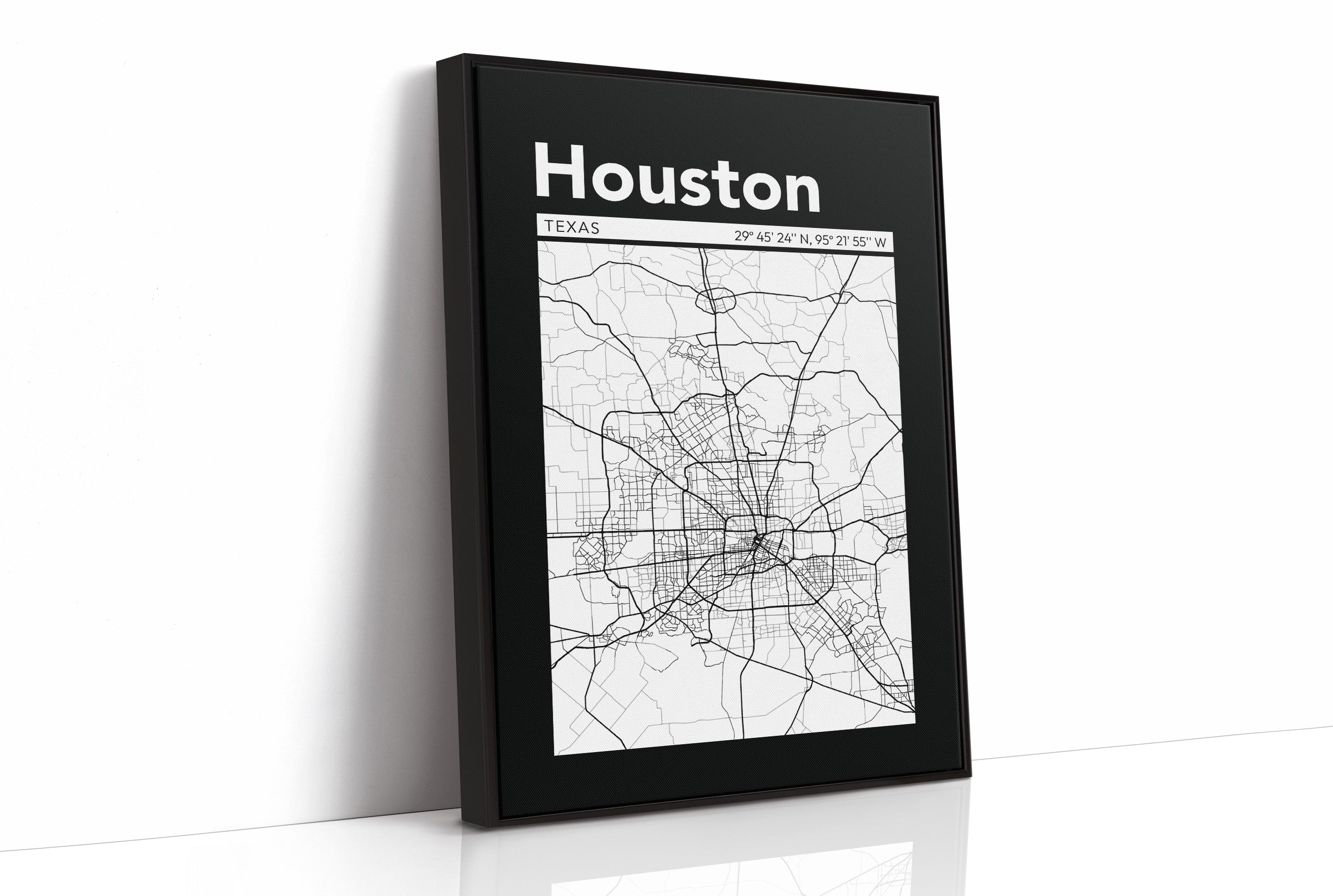 Houston, Mapped in Black