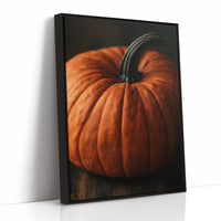 Speckled, Ribbed, And Ready For Its Portrait, print in a black frame